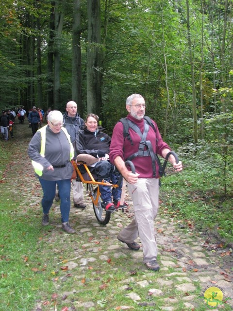 randonnée sportive avec joëlettes, Tervuren, 2012